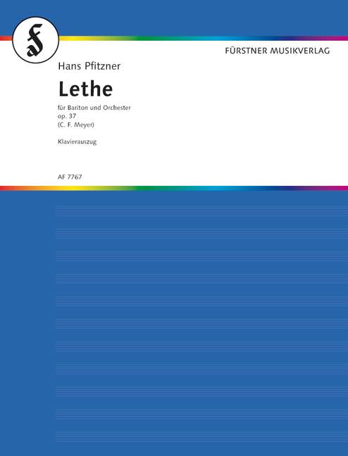 Vorderes Coverbild Lethe op. 37 