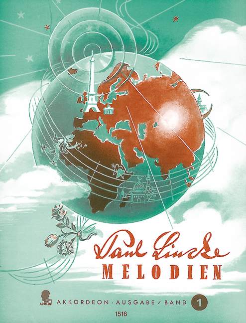 Vorderes Coverbild Paul Lincke Melodien Band 1