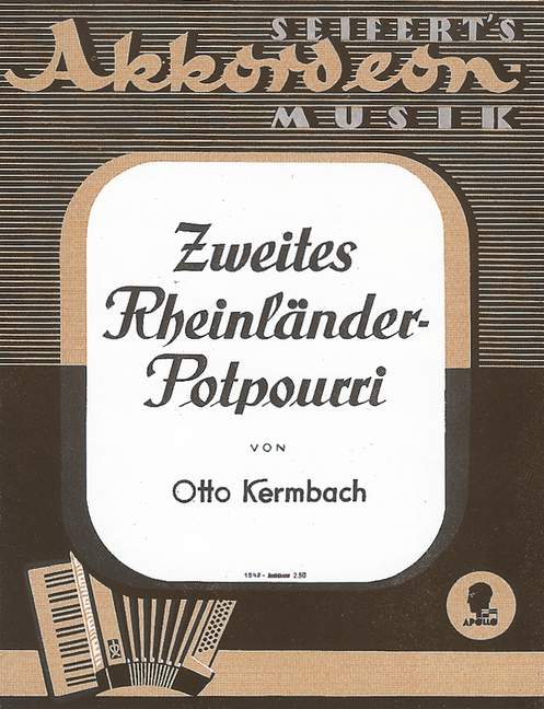 Vorderes Coverbild Zweites Rheinländer Potpourri 