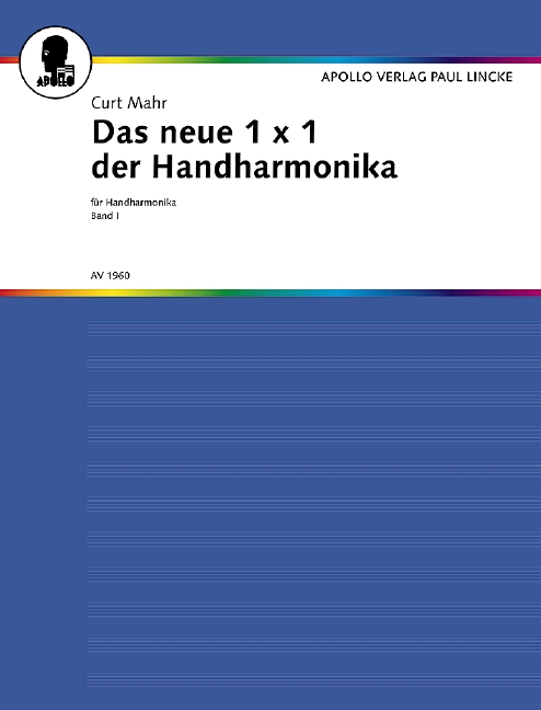 Vorderes Coverbild Das neue 1 x 1 der Handharmonika Band 1