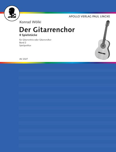 Vorderes Coverbild Der Gitarrenchor Band 2