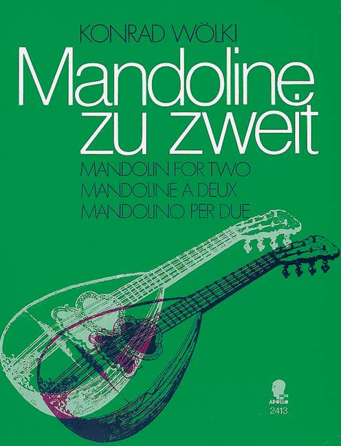 Vorderes Coverbild Mandoline zu zweit 