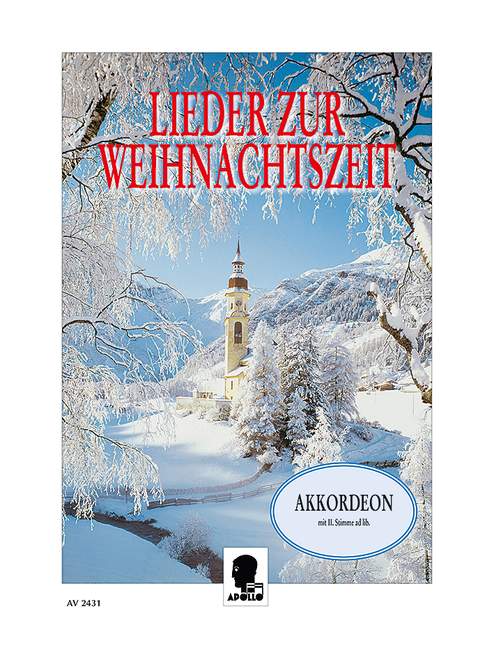 Vorderes Coverbild Lieder zur Weihnachtszeit 