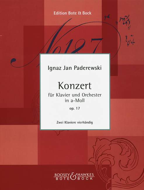 Vorderes Coverbild Konzert in a-Moll op. 17 