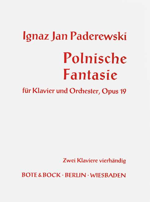 Vorderes Coverbild Polnische Fantasie op. 19 