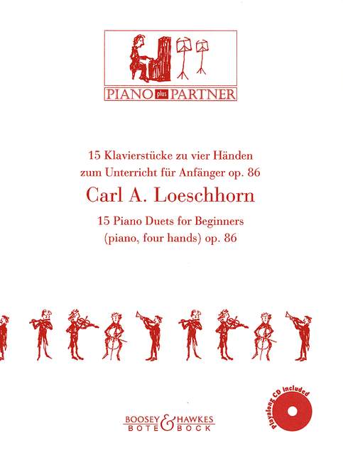 Vorderes Coverbild 15 Klavierstücke op. 86 