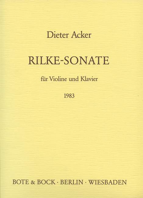 Vorderes Coverbild Rilke-Sonate 