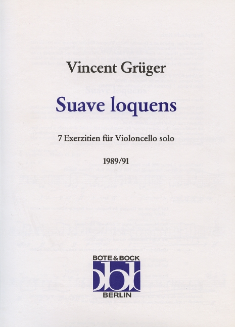 Vorderes Coverbild Suave Ioquens 