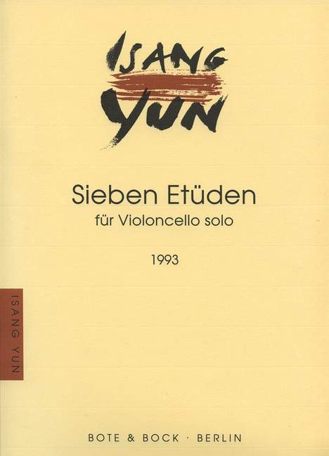Vorderes Coverbild Sieben Etüden 