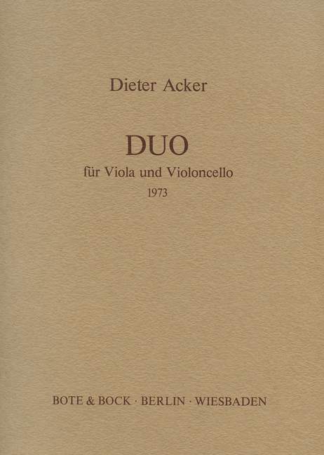Vorderes Coverbild Duo 