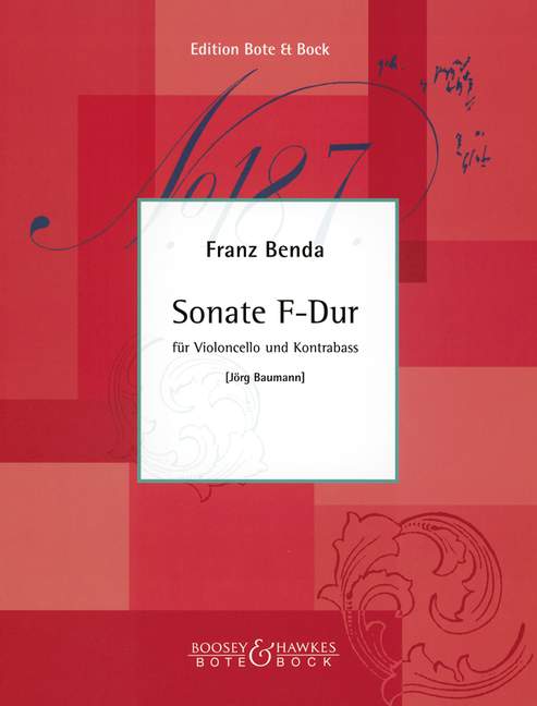 Vorderes Coverbild Sonate F-Dur 