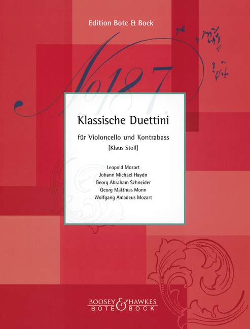 Vorderes Coverbild Klassische Duettini 