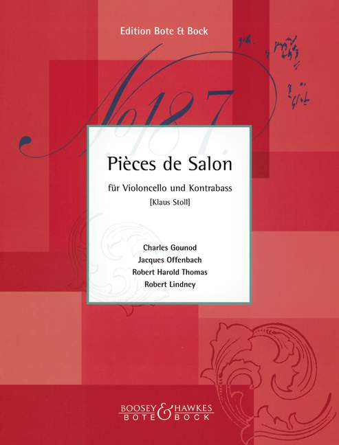 Vorderes Coverbild Pièces de Salon 