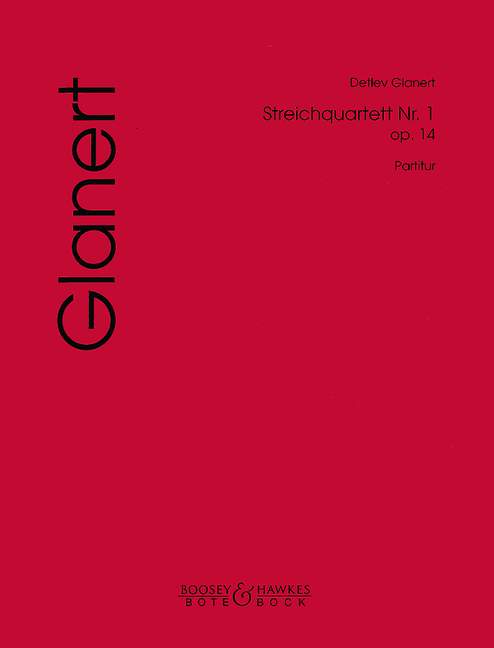 Vorderes Coverbild Streichquartett Nr. 1 op. 14 