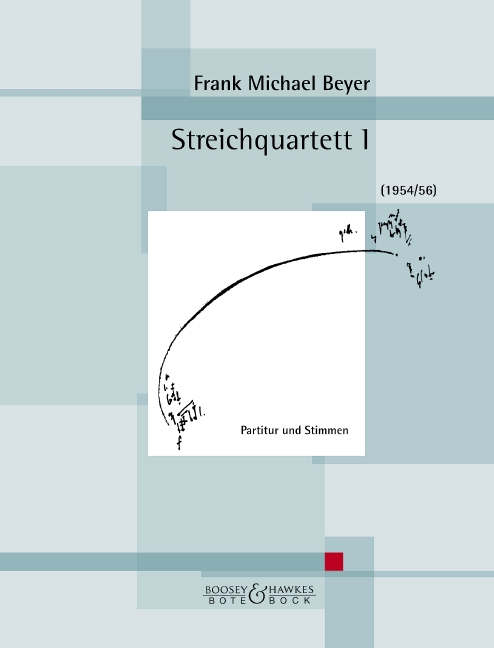 Vorderes Coverbild Streichquartett I 