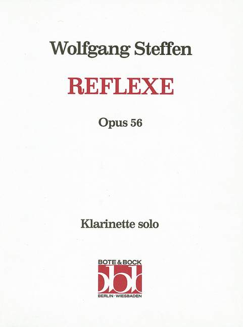 Vorderes Coverbild Reflexe op. 56 