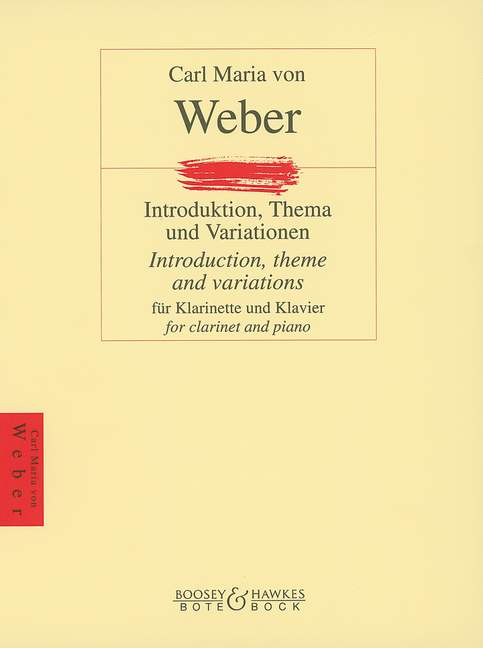 Vorderes Coverbild Introduktion, Thema und Variationen 