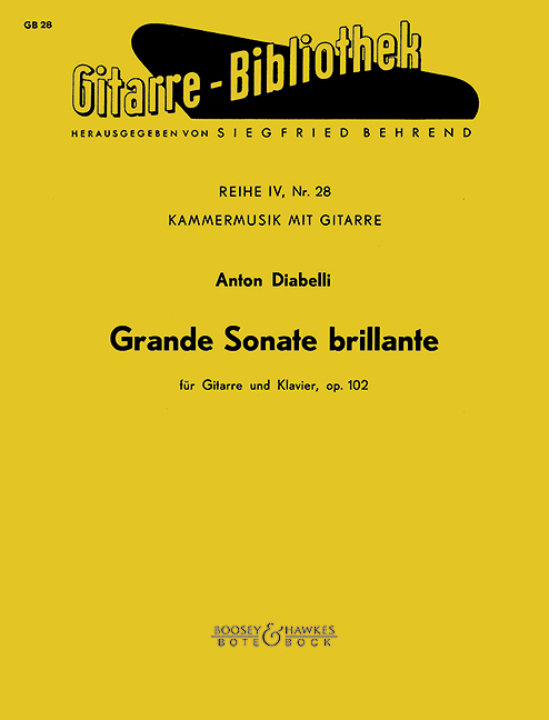 Vorderes Coverbild Grande Sonate brillante op. 102 Nr. 28