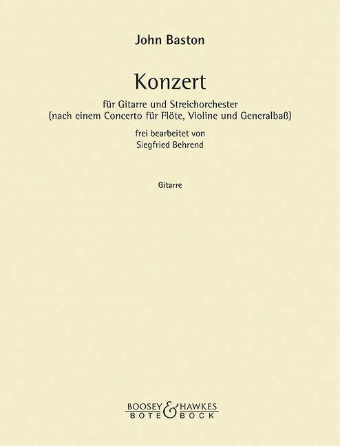 Vorderes Coverbild Konzert GB 51