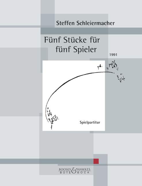 Vorderes Coverbild 5 Stücke für 5 Spieler 