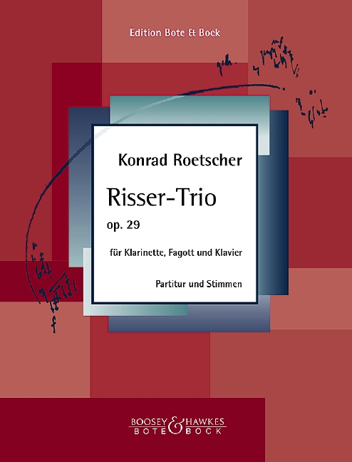 Vorderes Coverbild Risser-Trio op. 29 