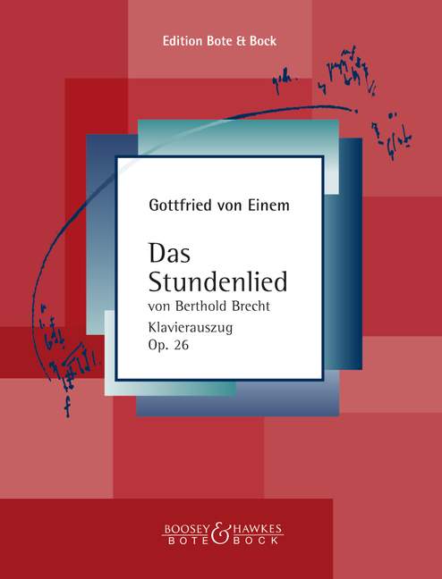 Vorderes Coverbild Das Stundenlied op. 26 