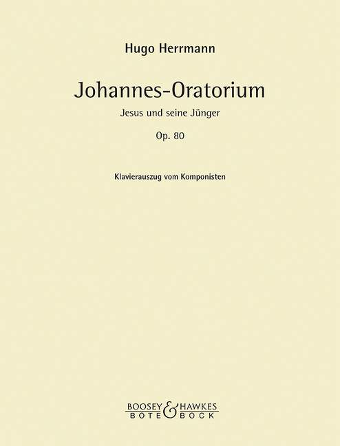 Vorderes Coverbild Johannes-Oratorium op. 80 