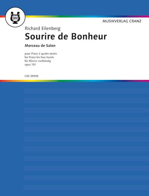 Vorderes Coverbild Sourire de Bonheur op. 181 
