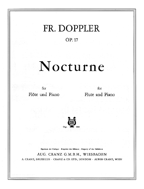 Vorderes Coverbild Nocturne op. 17 
