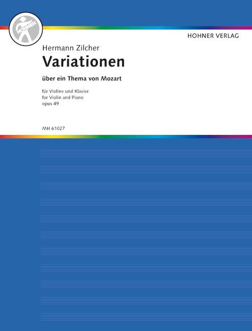 Vorderes Coverbild Variationen über ein Thema von Mozart op. 94 KV 131 