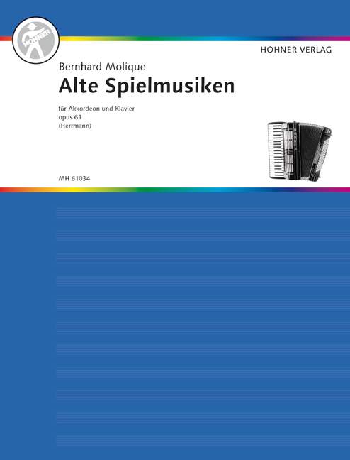Vorderes Coverbild Alte Spielmusiken op. 61 