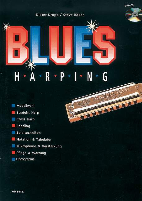 Vorderes Coverbild Blues Harping 