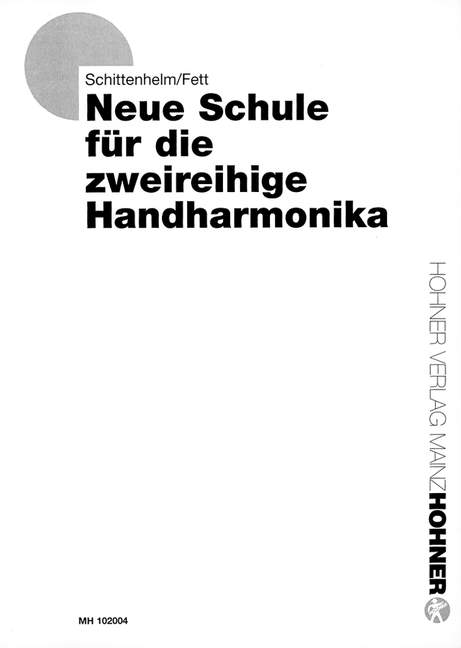 Vorderes Coverbild Neue Schule für die zweireihige Handharmonika 