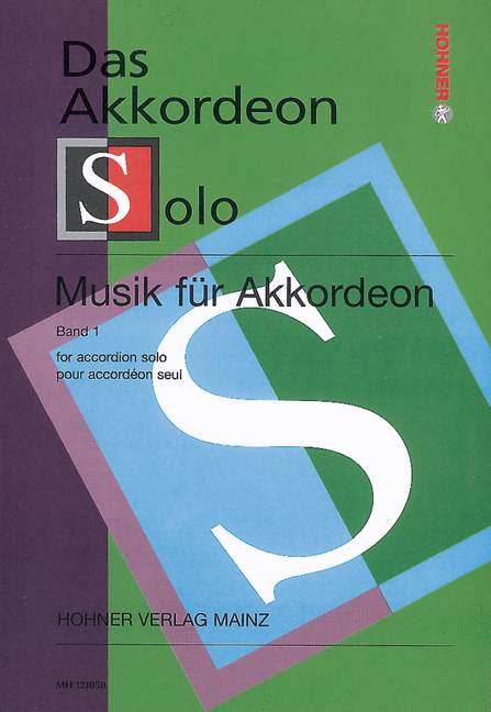 Vorderes Coverbild Musik für Akkordeon Band 1