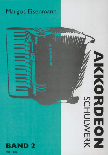 Vorderes Coverbild Akkordeon-Schulwerk Band 2