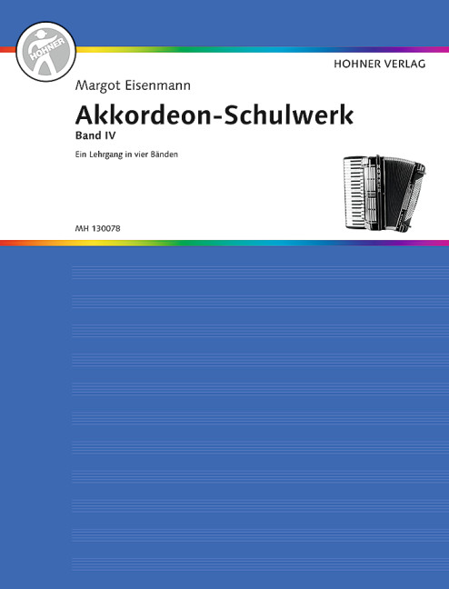 Vorderes Coverbild Akkordeon-Schulwerk Band 4