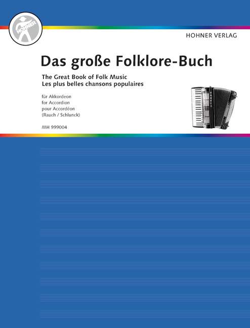 Vorderes Coverbild Das große Folklore-Buch für Akkordeon 