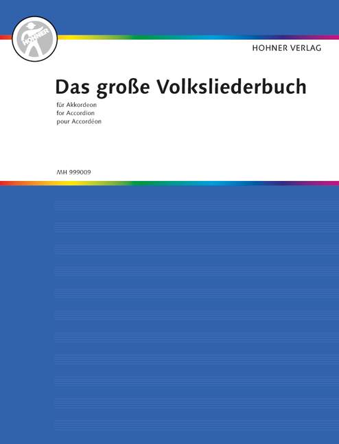 Vorderes Coverbild Das große Volksliederbuch für Akkordeon 