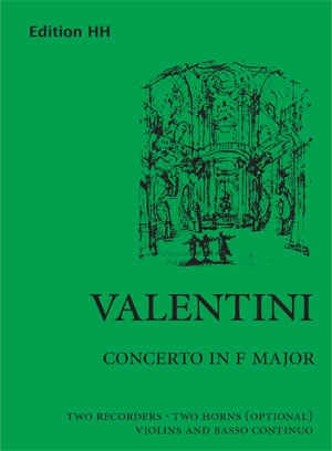Vorderes Coverbild Concerto in F major 