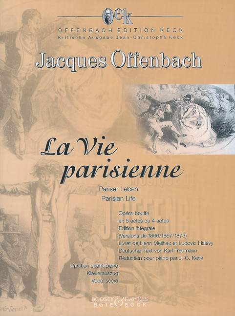 Vorderes Coverbild La Vie parisienne - Pariser Leben - Parisian Life 