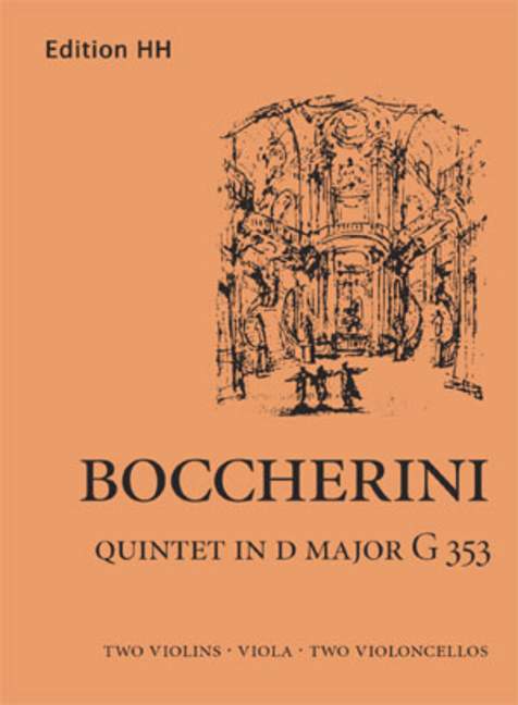 Vorderes Coverbild Quintet in D major G 353 