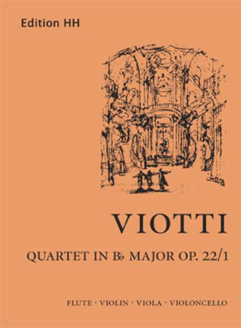 Vorderes Coverbild Quartet in B flat major op. 22/1 