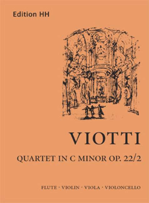Vorderes Coverbild Quartet in C minor op. 22/2 