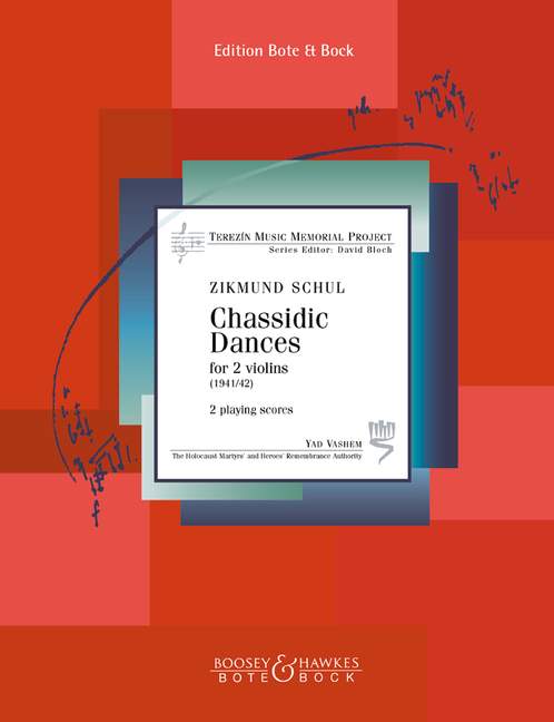 Vorderes Coverbild Zwei chassidische Tänze op. 15 