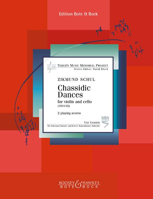 Vorderes Coverbild Zwei chassidische Tänze op. 15 