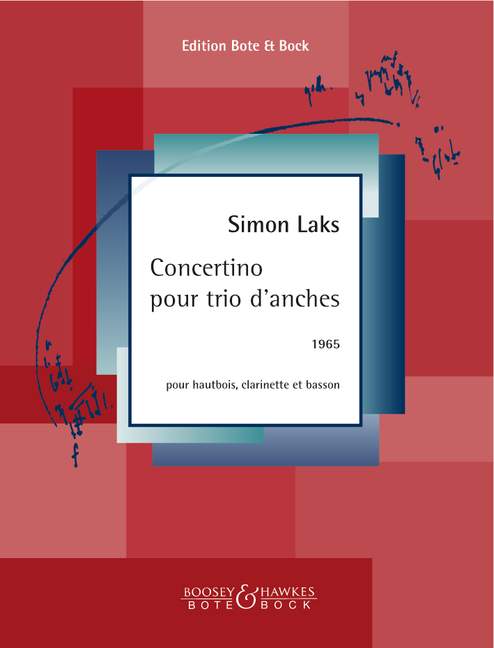 Vorderes Coverbild Concertino pour trio d'anches 