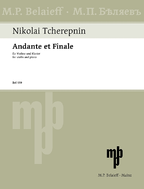 Vorderes Coverbild Andante et Finale 