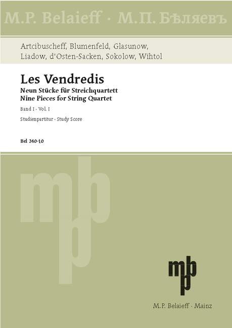 Vorderes Coverbild Les Vendredis Vol. 1