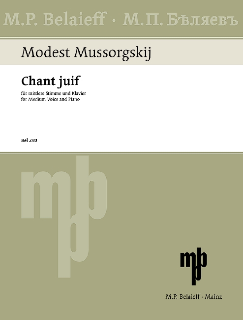 Vorderes Coverbild Chant juif 