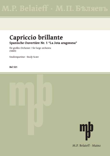 Vorderes Coverbild Capriccio brilliante 